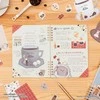 Užrašinė „drip coffee Kalita“ B6, langeliais 5 mm, NW-B610-2
