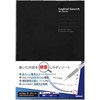 Užrašų knygelė „Logical Search Notebook“ A5, linija 6mm-juoda A511-191B-BK
