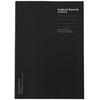 Užrašų knygelė „Logical Search Notebook“ A5, linija 6mm-juoda A511-191B-BK
