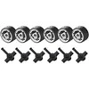 Vidutinio dydžio ratų rinkinys LaQ „Hamacron Middle Size Parts Set”