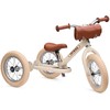 Balansinis dviratukas - triratukas Trybike 2-in-1, kreminis (Nemokamas pristatymas)