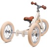 Balansinis dviratukas - triratukas Trybike 2-in-1, kreminis (Nemokamas pristatymas)