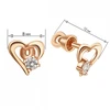 Auksiniai auskarai su cirkoniais Brasco 65051