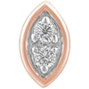Auksinis auskaras su briliantais Brasco 64912