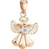 Auksinis pakabukas su cirkoniu "Angelas" Brasco 61432