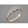 Auksinis žiedas su cirkoniais Brasco 53817