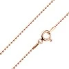 Paauksuota sidabrinė grandinėlė "Bead" Brasco 63847