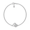 Sidabrinė apyrankė su cirkoniais Brasco 61067