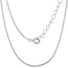 Sidabrinė grandinėlė "Snake" Brasco 55975