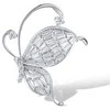 Sidabrinė sagė su cirkoniais Brasco 61213