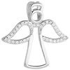 Sidabrinis pakabukas su cirkoniais "Angelas" Brasco 53014