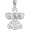 Sidabrinis pakabukas su cirkoniais "Angelas" Brasco 57853