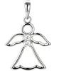 Sidabrinis pakabukas su cirkoniais "Angelas" Brasco 58895