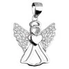 Sidabrinis pakabukas su cirkoniais "Angelas" Brasco 62695