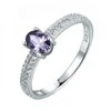 Sidabrinis žiedas su cirkoniais Brasco 57199