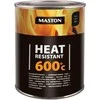 Maston Oy Suomija Karščiui atsparūs MASTON dažai 600°С, Juoda, Pakuotė: 1 L