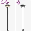 Pakabinamas šviestuvas 3-Head Lamp Post Juoda 16 x 16 x 187 cm Aliuminis ir ABS