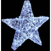 3D žvaigždė 50 LED Šalta balta 55 x 53.5 x 10 cm Akrilas