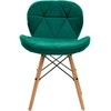 Activeshop Kėdė 4Rico QS-186 Scandi Velvet Žalias