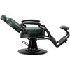 Activeshop Kirpyklos kėdė Barber Chair President Žalias Juodas