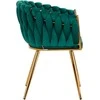 Activeshop Fotelis 4Rico QS-GW06G Velvet Žalias