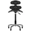 Activeshop Meistro kėdutė STOOL BEAUTY ROLL SPEED Juodas
