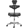 Activeshop Kosmetologinė meistro kėdutė TATTOO PRO INK 973 Juodas