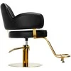 Activeshop Kirpyklos kėdė Gabbiano Professional Hairdressing Chair Linz Juodas Gold