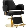 Activeshop Kirpyklos kėdė Gabbiano Professional Hairdressing Chair Linz Juodas Gold