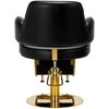 Activeshop Kirpyklos kėdė Gabbiano Professional Hairdressing Chair Linz Juodas Gold