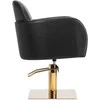 Activeshop Kirpyklos kėdė GABBIANO PROFESSIONAL HAIRDRESSING CHAIR MALAGA GOLD Juodas