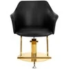Activeshop Kirpyklos kėdė HAIRDRESSING CHAIR MARBELLA GOLD Juodas