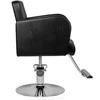Activeshop Kirpyklos kėdė HAIRDRESSING CHAIR SATELITE Juodas