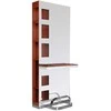 Activeshop Kirpyklos konsolė su veidrodžiu Gabbiano B058 Cherry