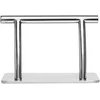 Activeshop Kirpyklos pakojis Gabbiano 30cm Sidabrinis