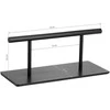 Activeshop Kirpyklos pakojis Gabbiano 45cm Juodas