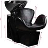 Activeshop Kirpyklos plautuvė GABBIANO PROFESSIONAL HAIRWASHER AMSTERDAM ROUND Juodas