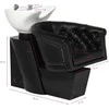 Activeshop Kirpyklos plautuvė GABBIANO PROFESSIONAL HAIRWASHER LONDON GOLDEN ARCH Juodas