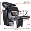 Activeshop Kirpyklos plautuvė GABBIANO PROFESSIONAL HAIRWASHER ALPHA Juodas