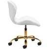 Activeshop Kosmetologinė meistro kėdutė QS-06G Baltas