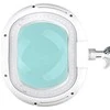 Activeshop Kosmetologinė LED lempa su lupa ELEGANTE 60LED 5D 5/10W ADJUSTABLE Baltas