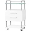 Activeshop Kosmetologinis vežimėlis 6052 Baltas