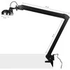 Activeshop Kosmetologinė LED lempa Elegante 12W Juodas (montuojama ant stalo)