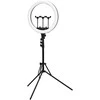 Activeshop Kosmetologinė LED lempa makiažui su stovu GLOW RING LIGHT 18" 45W