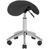 Activeshop Kosmetologinė meistro kėdutė STOOL BEAUTY ROUND Juodas