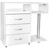 Activeshop Kosmetologinis stalas Mini Compact Baltas