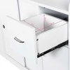 Activeshop Registratūros stalas GABBIANO RECEPTION DESK SHOWROOM GLASS Baltas