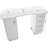 Activeshop Kosmetologinis stalas CABINETS Baltas
