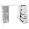 Activeshop Kosmetologinis stalas CABINETS Baltas