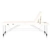 Activeshop Sulankstomas masažo stalas ALU COMFORT 3 CREAM